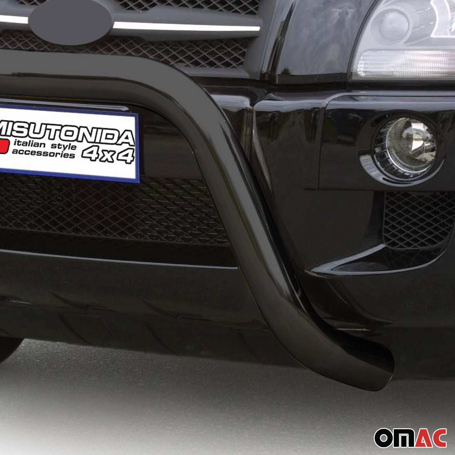 Frontbügel Frontschutzbügel für Hyundai Tucson 2004-2009 ø76mm Stahl Schwarz