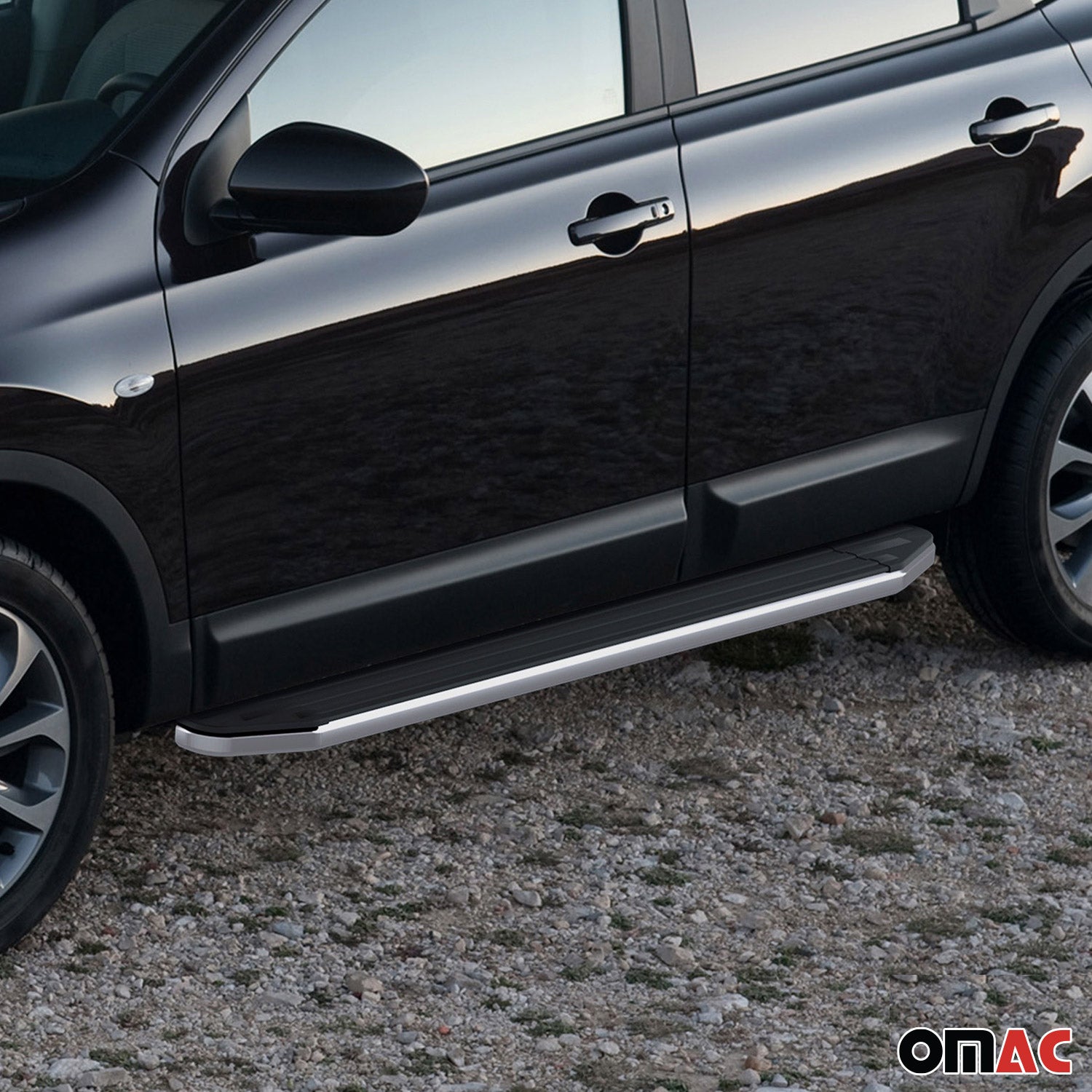 Trittbretter Seitenschweller für Nissan X-Trail 2015-2018 ABE Alu
