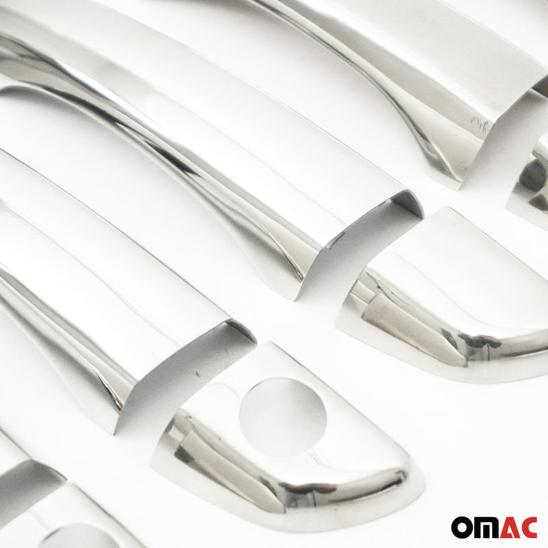 Türgriff Blende Türgriffkappen für Citroen Berlingo 2018-2025 4-Tür Chrom 8x