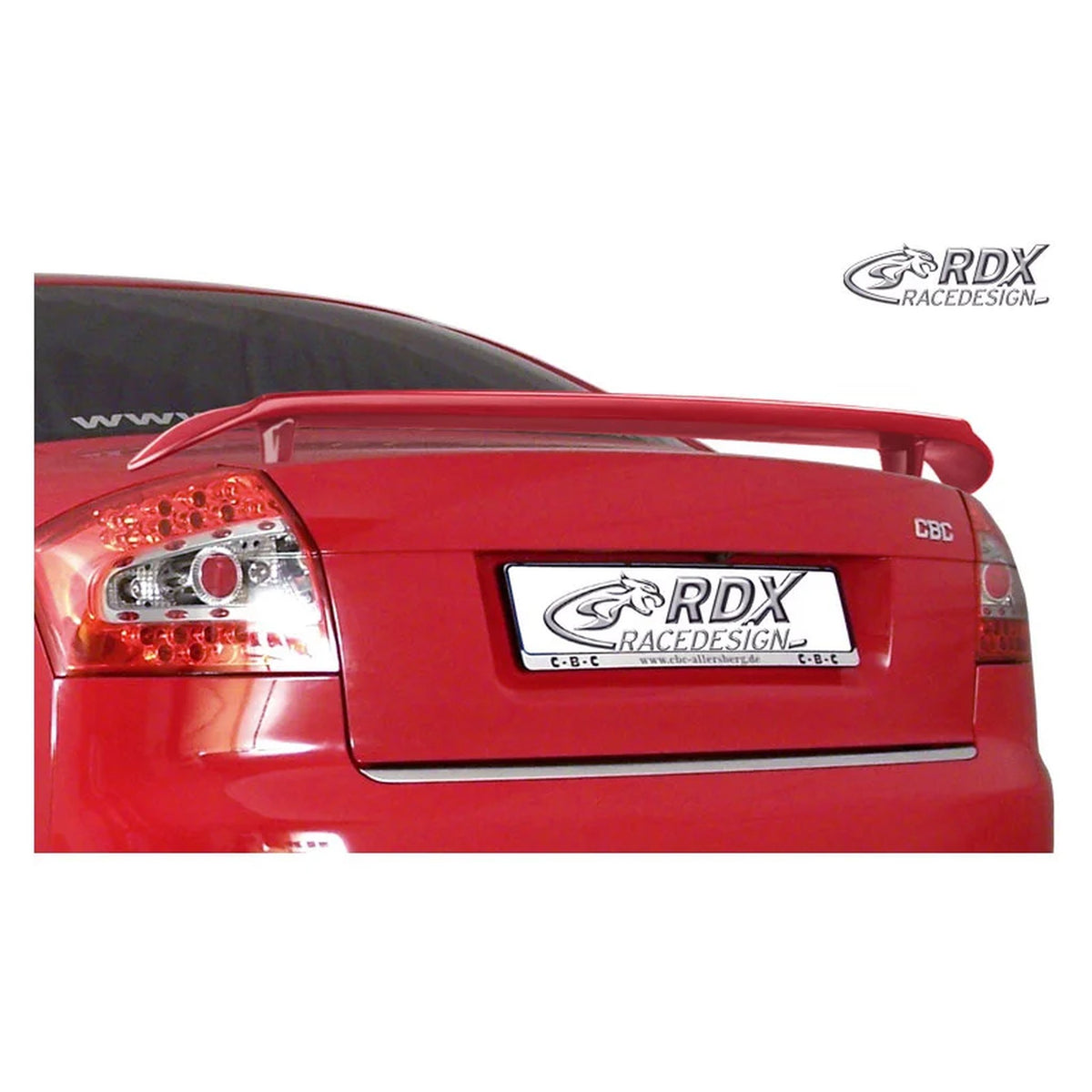 RDX Heckspoiler für Audi A4 Limousine B6/8E 2001-2004 Polyurethan TÜV