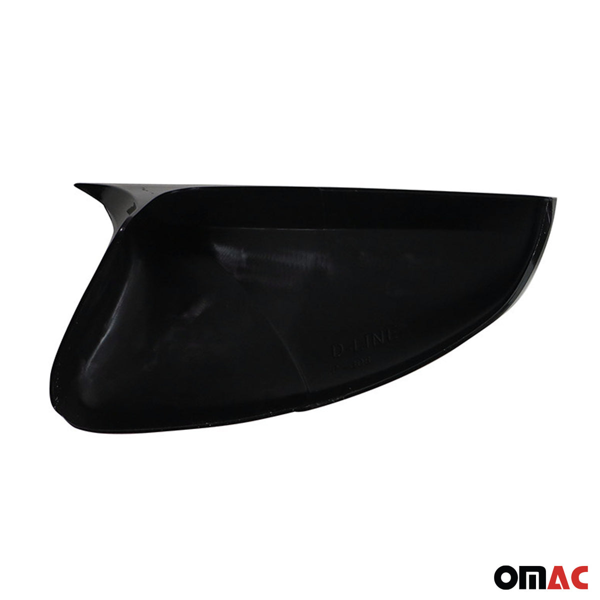 Spiegelkappen für Peugeot 208 2012-2019 Citroën C3 2016-20 C4 Cactus Schwarz 2x