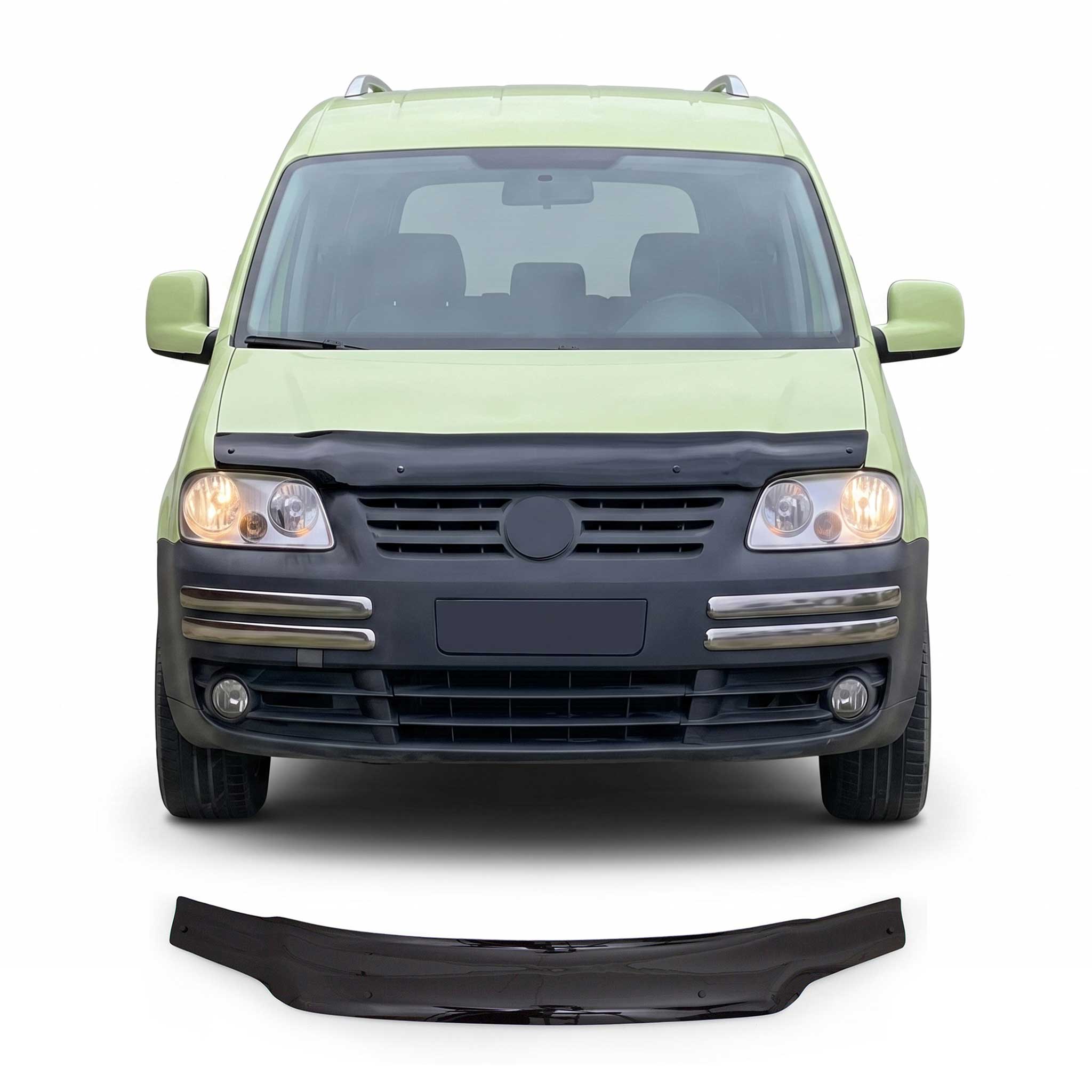 Motorhaube Deflektor Insekten Steinschlagschutz für VW Caddy 2004-2010