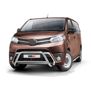 Frontbügel Schutz Frontschutzbügel für Toyota Proace 2016-2026 Stahl ABE Silber