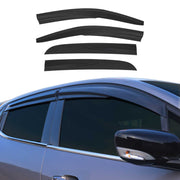 4x Windabweiser Regenabweiser für Citroen C-Elysee Limo 2012-2022 Dunkel