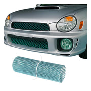 Universal Frontgrill Wabengitter Stoßstange Frontschürze Alu 100x33cm Grün