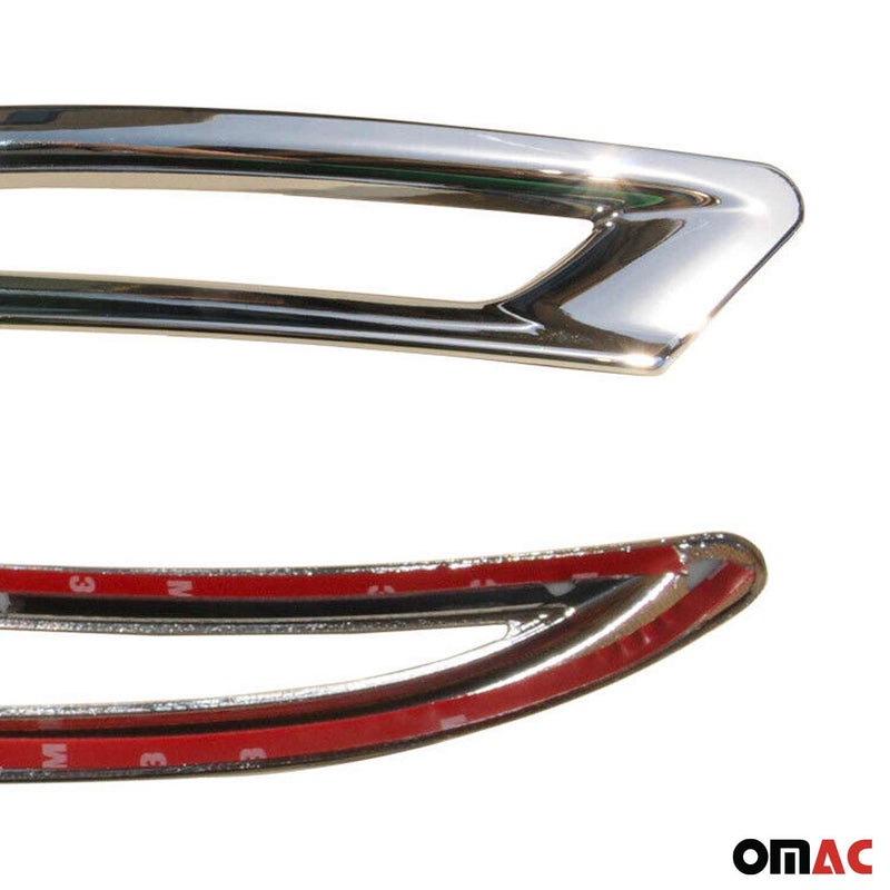 Nebelscheinwerfer Rahmen Umrandung für Ford Mondeo mk5 2014-2019 ABS Chrom 2x