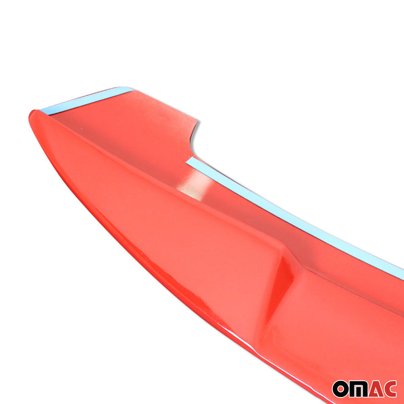 Rear spoiler roof spoiler for Fiat Punto Evo Grande Punto 2005-2012 painted red