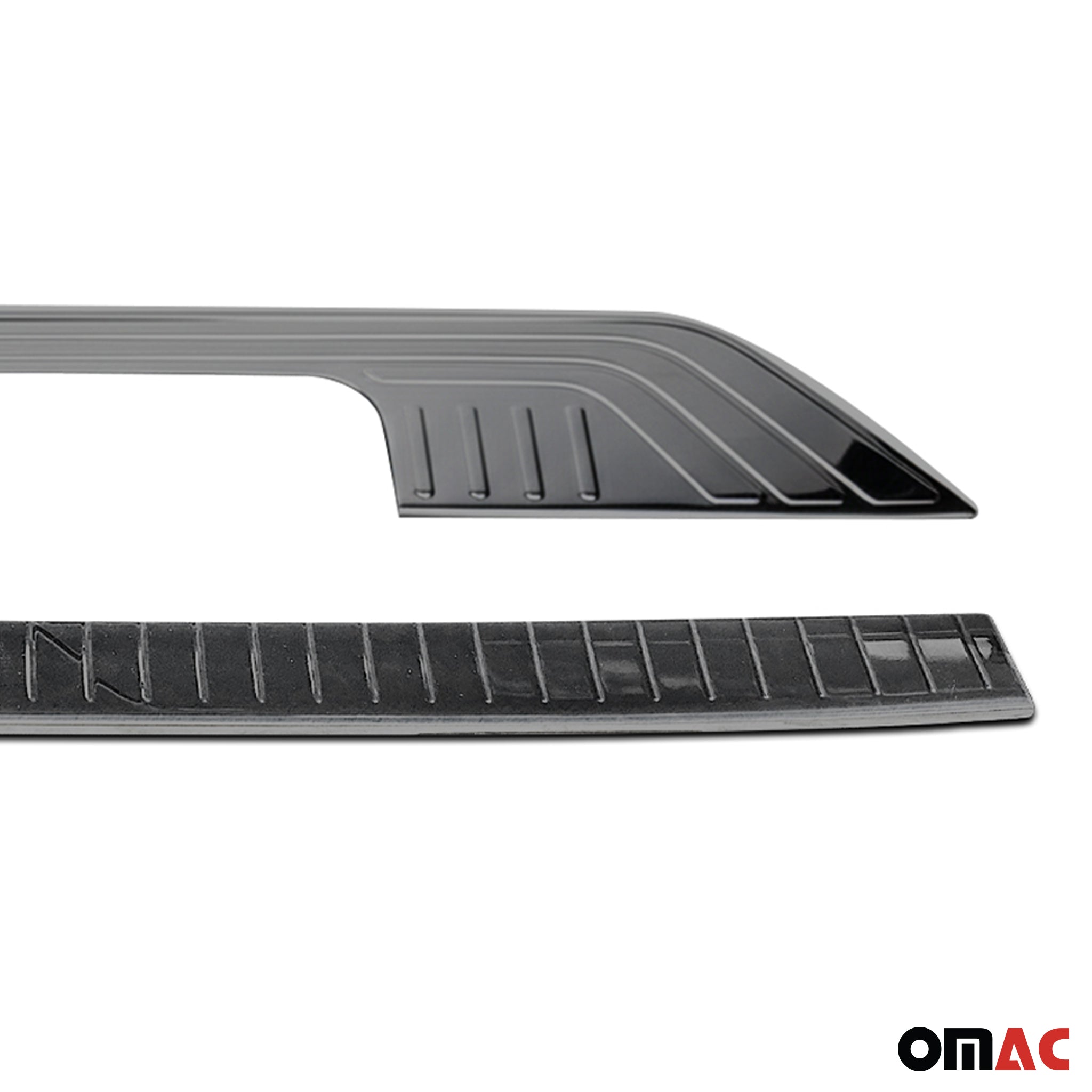Chrom Satz Ladekantenschutz & Stoßstange für Mercedes Vito W447 2014-26 Dunkel