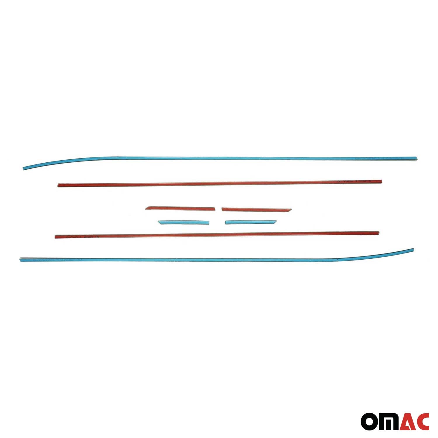 Fensterleisten Zierleisten für Hyundai i30 Schrägheck 2012-2017 Edelstahl 8tlg