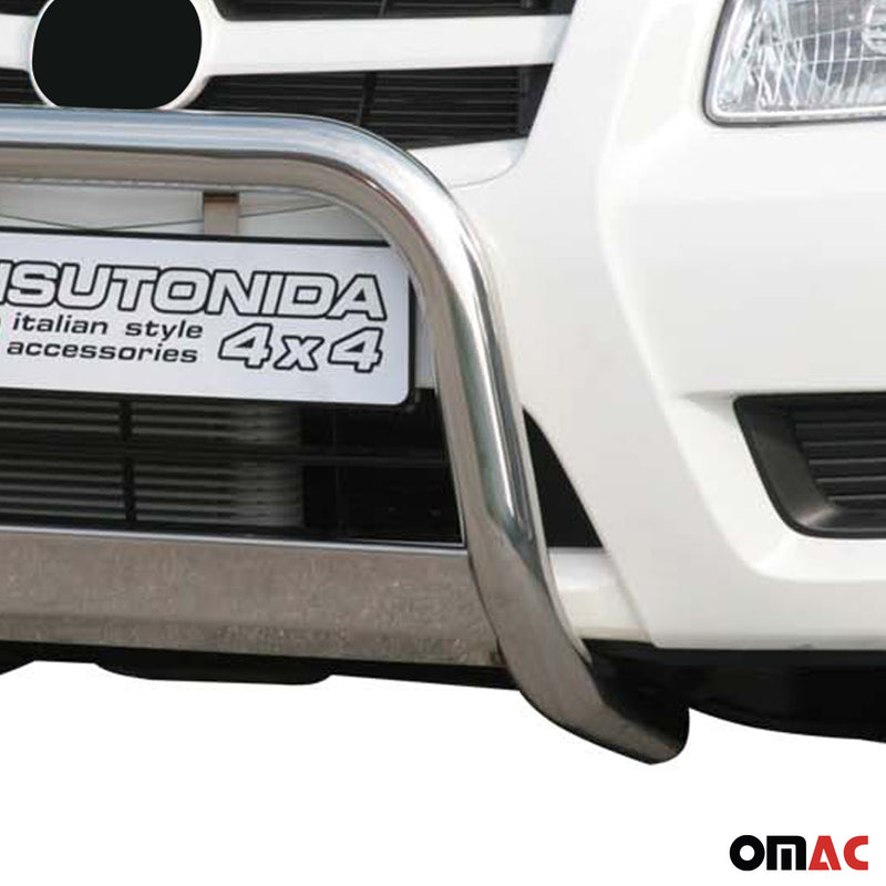 Frontbügel Frontschutzbügel für Mazda BT-50 2009-2012 ø63mm Stahl Silber Schutz