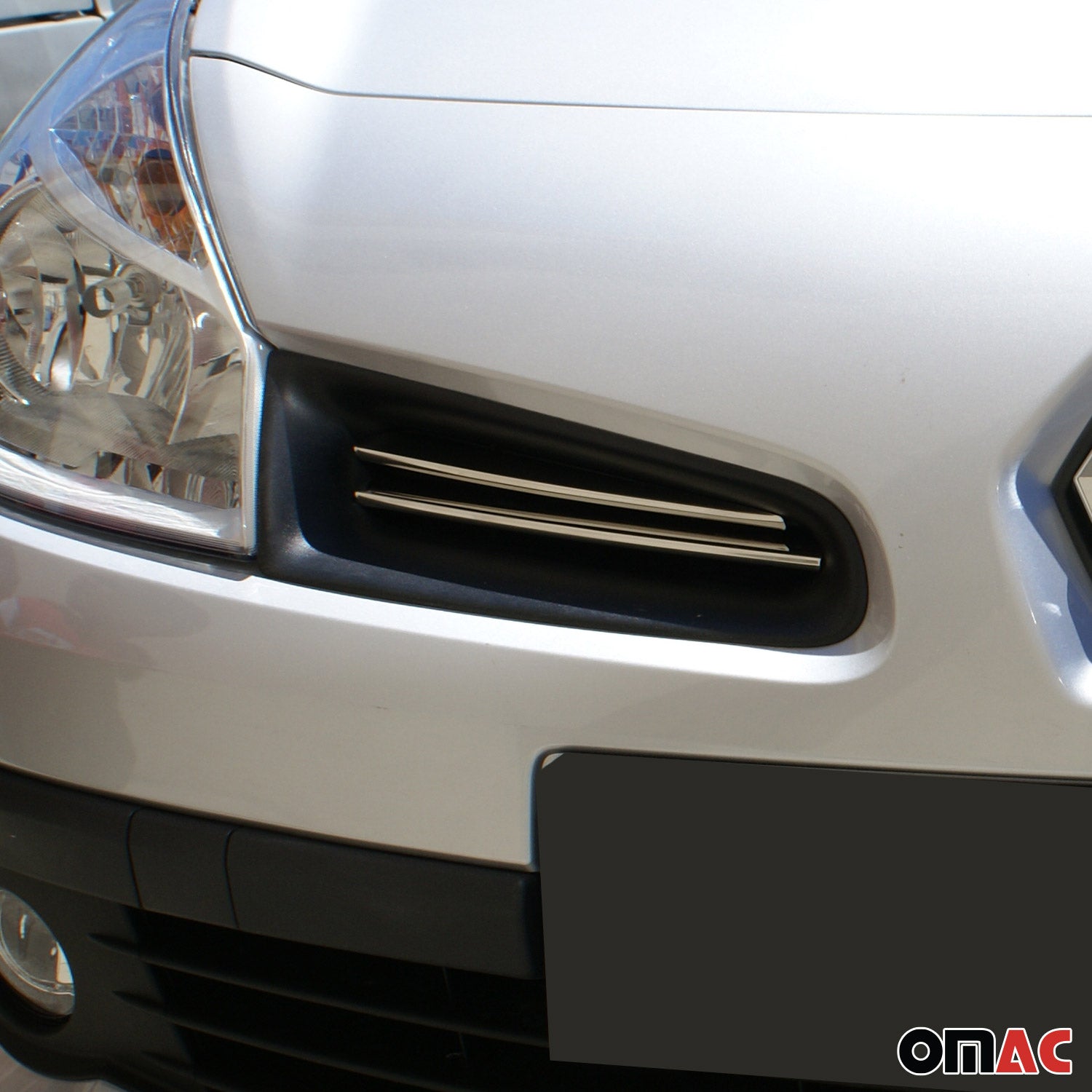 Kühlergrill Leisten Grillleisten für Renault Clio 2005-2013 Edelstahl Chrom 4x