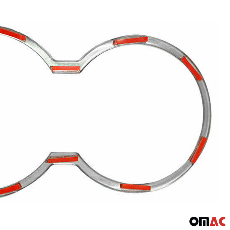 Getränkehalter Rahmen Cupholder für Hyundai ix35 2010-2015 Edelstahl Chrom