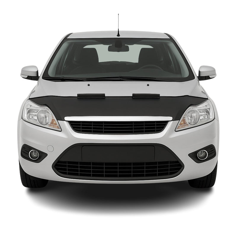 Haubenbra Steinschlagschutz Bonnet Bra für Ford Focus 2008-2011 Schwarz Halb