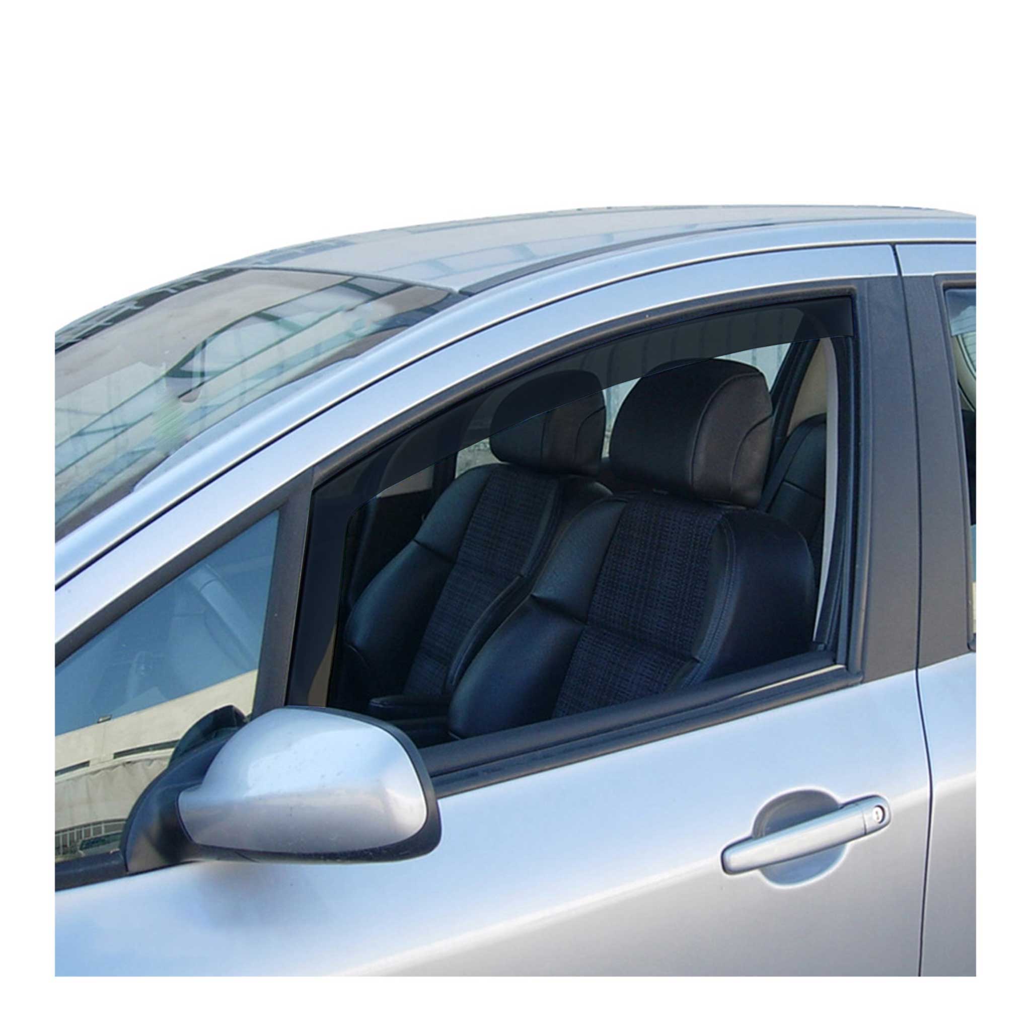Windabweiser Regenabweiser für Opel Corsa C 2000-2005 5tür Dunkel Acryl 2tlg