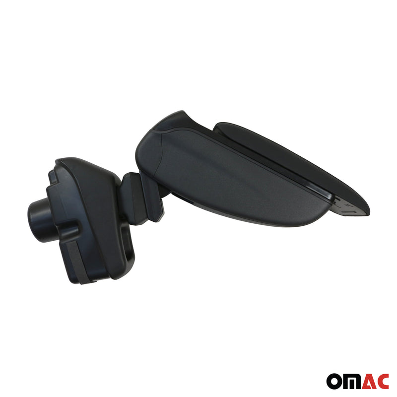 Armlehne Mittelarmlehne Mittelkonsole für Ford Fiesta 2008-2017 PU-Leder Schwarz