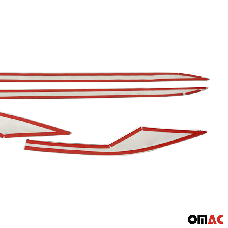 Seitentürleiste Türleisten Türschutzleiste für Toyota C-HR 2016-2023 Chrom 4x