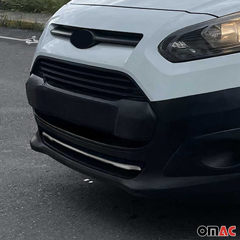Kühlergrill Leisten Grillleisten für Ford Connect 2014-2019 Edelstahl Silber