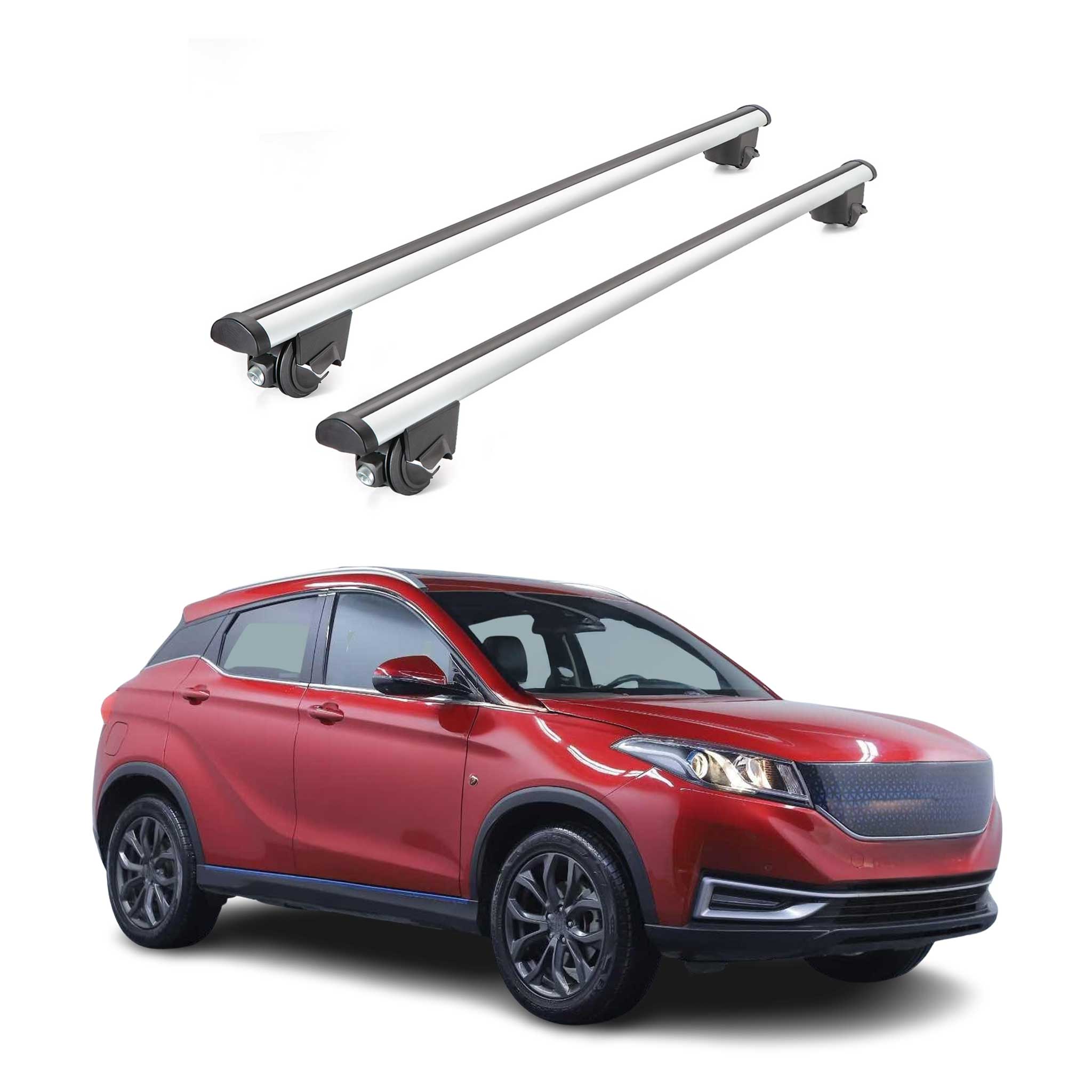 Dachträger für Seres S3 electric 2021-2026 Gepäckträger Relingträger Grau 100kg