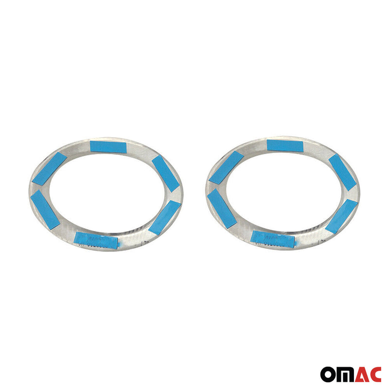 Nebelscheinwerfer Rahmen Umrandung für Renault Trafic 2014-2025 Edelstahl 2x