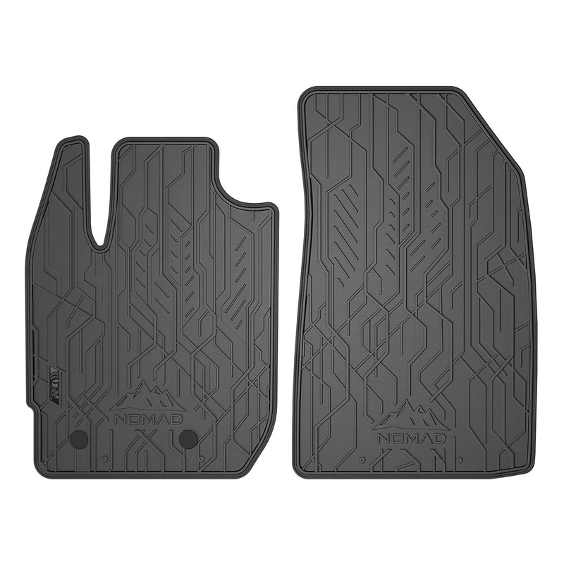 Fußmatten Gummimatten Automatten für Dacia Duster II 2017-2024 Schwarz Grau 2tlg