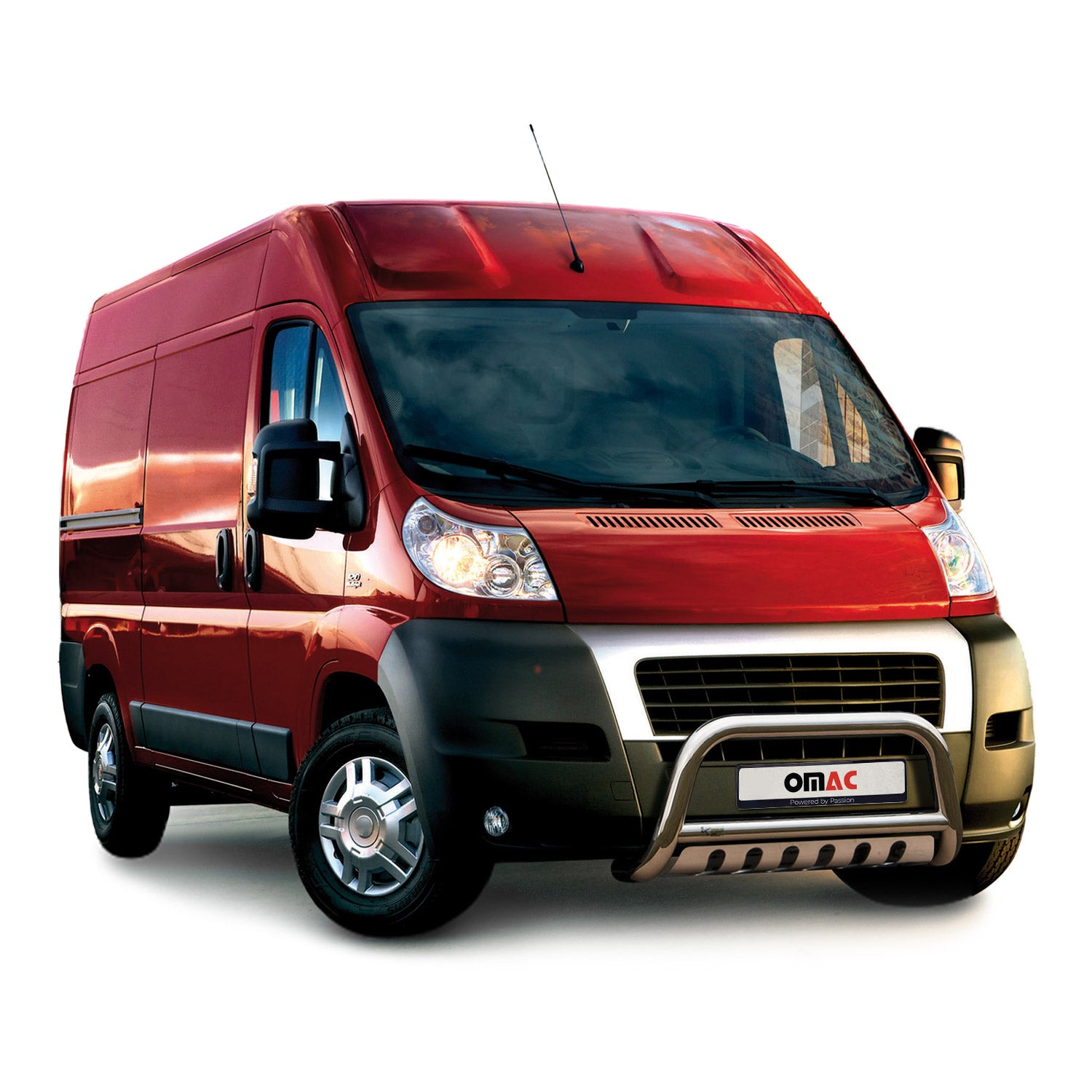 Frontbügel Frontschutzbügel für Fiat Ducato 2006-2016 mit ABE Edelstahl Silber
