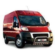Frontbügel Frontschutzbügel für Fiat Ducato 2006-2016 mit ABE Edelstahl Silber