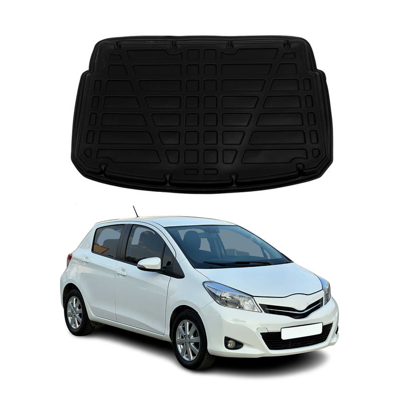 Kofferraumwanne Laderaumwanne für Toyota Yaris Schrägheck 2012-2020 5tür Gummi