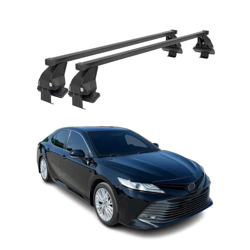 Menabo Dachträger Grundtäger für Toyota Camry XV70 2017-2024 50kg Stahl Schwarz