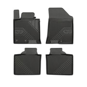 Fußmatten Gummimatten No.77 für Hyundai i40 2011-2019 TPE Gummi Schwarz 4 Teile