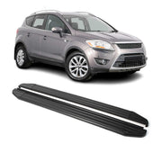 Trittbretter Seitenschweller für Ford Kuga 2008-2013 Alu Schwarz ABE