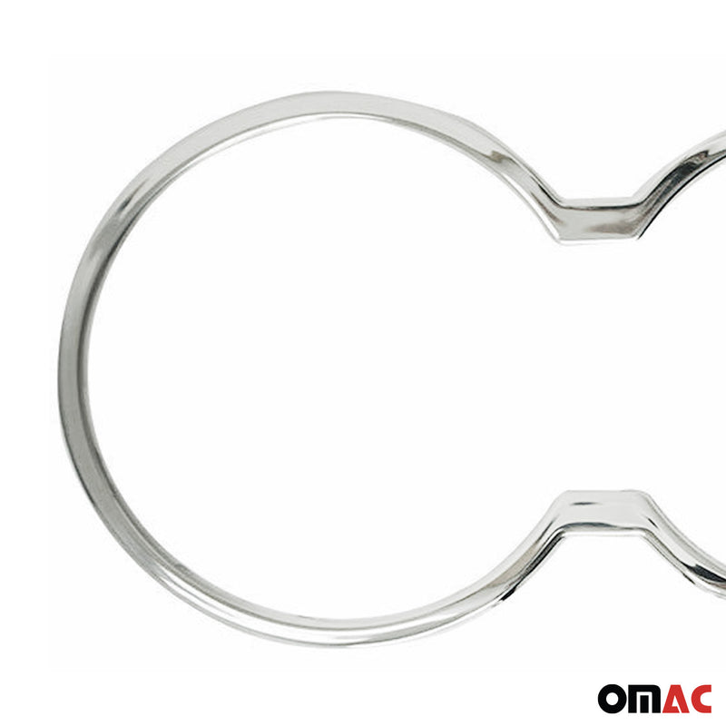 Getränkehalter Rahmen Cupholder für Hyundai ix35 2010-2015 Edelstahl Chrom