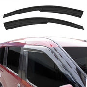 2x Windabweiser Regenabweiser für Dacia Dokker Lodgy 2012-2022 Dunkel