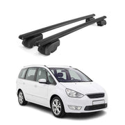 Dachträger Grundträger für Ford Galaxy II 2006-2015 Aluminium Schwarz 2tlg