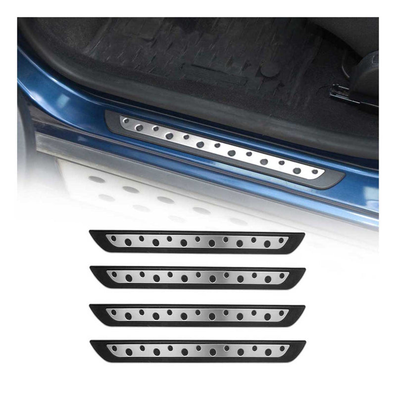 Einstiegsleisten Türschweller für Seat Alhambra 1996-2025 Edelstahl Silber 4tlg