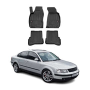 OMAC Gummi Fußmatten für VW Passat B5 Limo Kombi 1996-2005 Premium Automatten