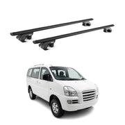 Dachträger Grundtäger für Hyundai H-1 I 1997-2007 90kg Aluminium Schwarz ABE