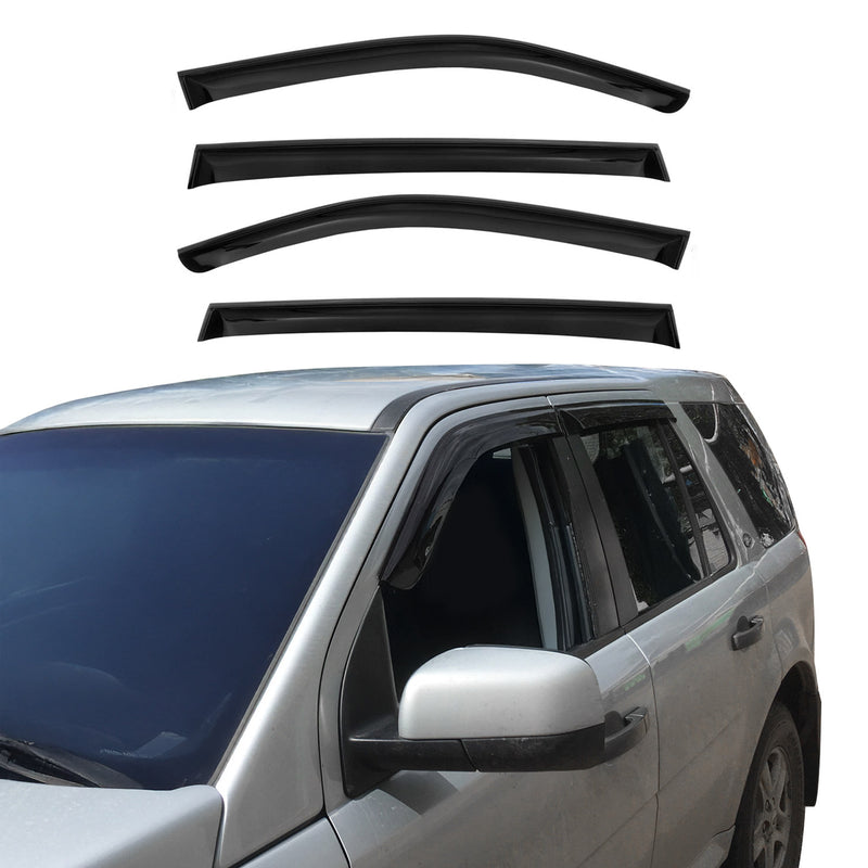 4x Windabweiser Regenabweiser für Hyundai Tucson 2016-2024 Acryl Dunkel