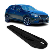 Trittbretter Seitenschweller Seitenbretter für Mazda CX-3 2015-2021 Alu Schwarz
