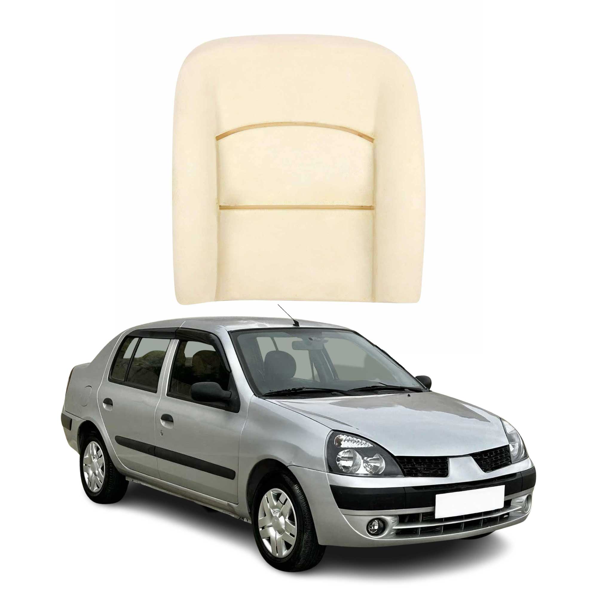 Rückenlehne Schaumstoff Sitzpolster für Renault Clio 2 / Clio 3 1998-2012 Ersatz