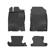 Fußmatten Gummimatten No.77 für Honda CR-Z 2010-2016 TPE Gummi Schwarz 4 tlg