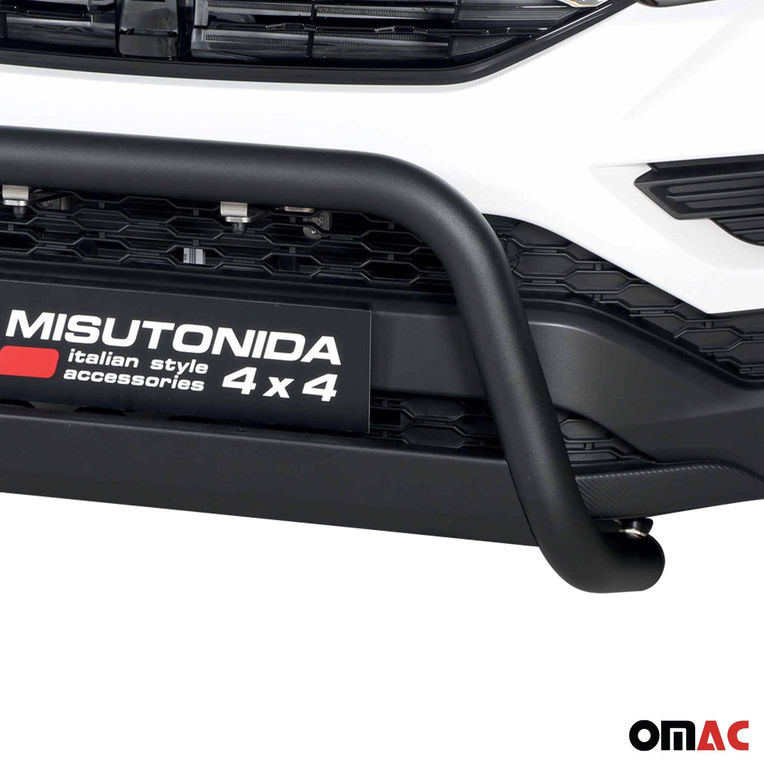 Frontbügel Frontschutzbügel für Ssangyong Musso 2023-2026 ø63mm Stahl Schwarz