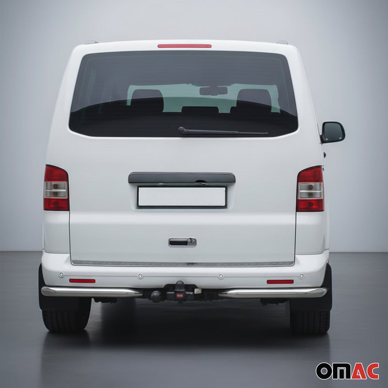 Kofferraumleiste Heckleiste für VW Transporter T5 2003-2015 Edelstahl Dunkel