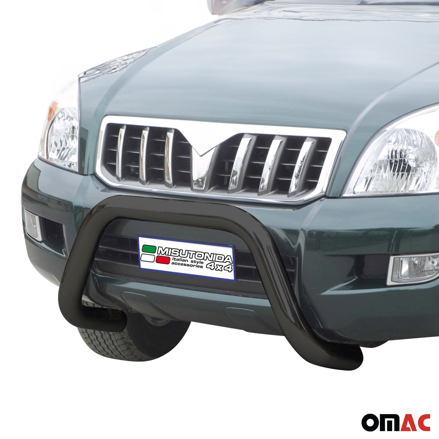 Frontbügel Frontschutzbügel für Toyota Land Cruiser KDJ120 2003-2008 ø76 Schwarz