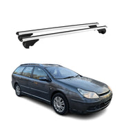 Dachträger Grundtäger für Citroen C5 Kombi 2001-2008 75kg Aluminium Silber 2 tlg