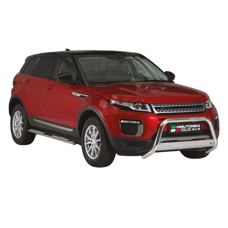 Frontbügel Frontschutzbügel für Range Rover Evoque 2016-2021 ø63mm Stahl Silber