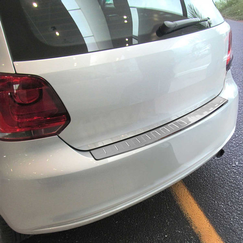 Ladekantenschutz Stoßstange für VW Polo Schrägheck 2009-2017 Chrom Gebürstet