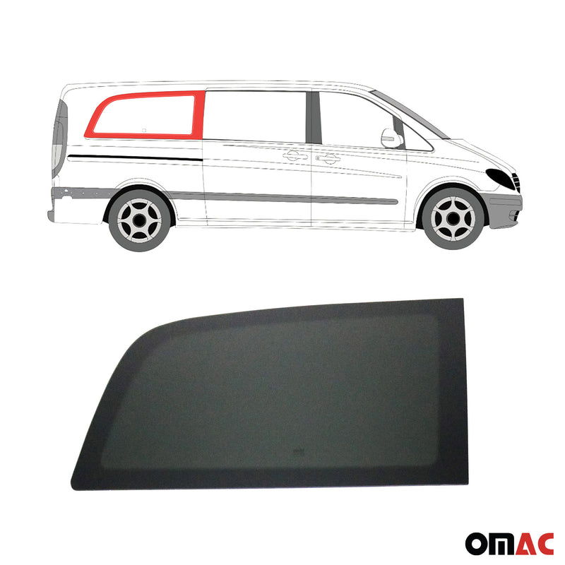 Seitenfenster Sicherheitsglas für Mercedes Vito W639 2003-2014 Vorne Rechts L3