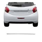 Kofferraumleiste Heckklappe Leiste für Peugeot 208 2012-2019 Edelstahl Chrom
