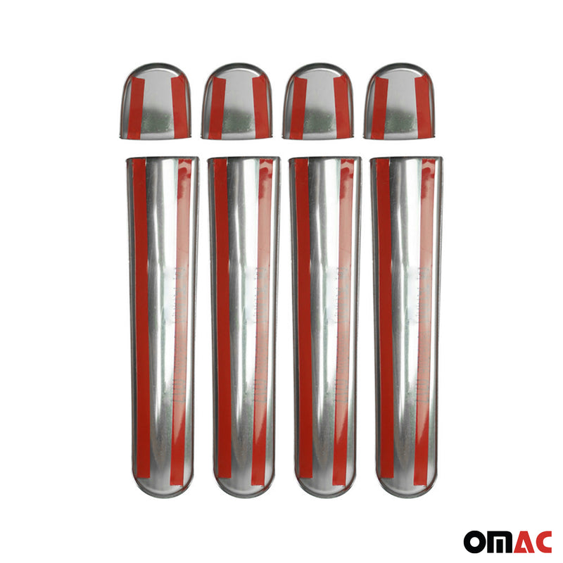 Spiegelkappen & Türgriffblenden Satz für Skoda Yeti 2009-2017 Edelstahl Silber