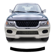 Motorhaube Deflektor Insektenschutz für Mitsubishi Pajero 1998-2008 Dunkel